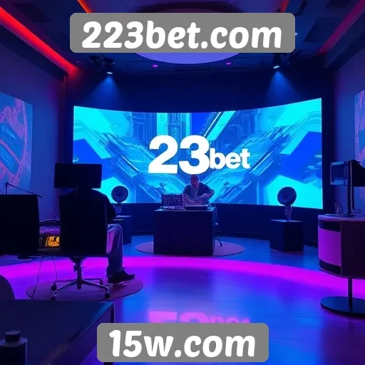Música e design fazem parte da experiência de 223bet.com
