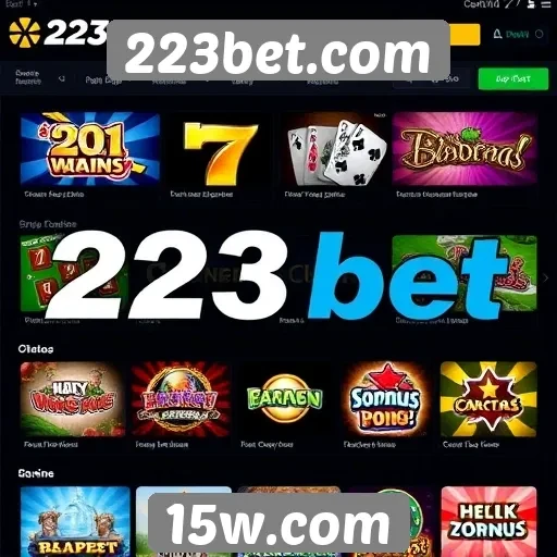 223bet.com oferece ampla gama de jogos online